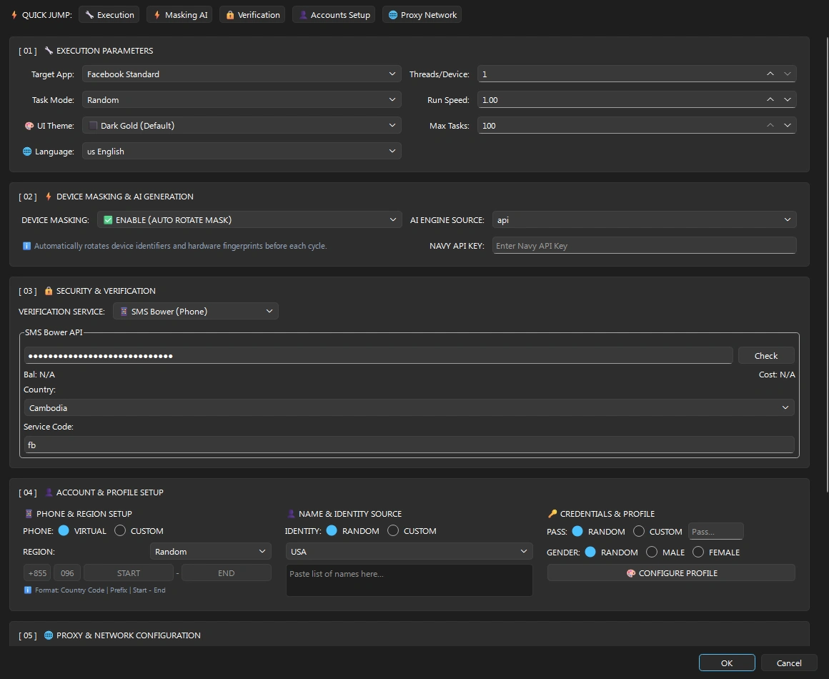 Global Settings Hub in English